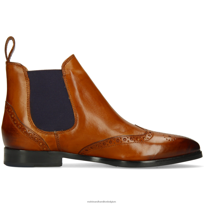 Melvin & Hamilton enkel laarzen bruin vrouwen Jessy 4 V488DN994