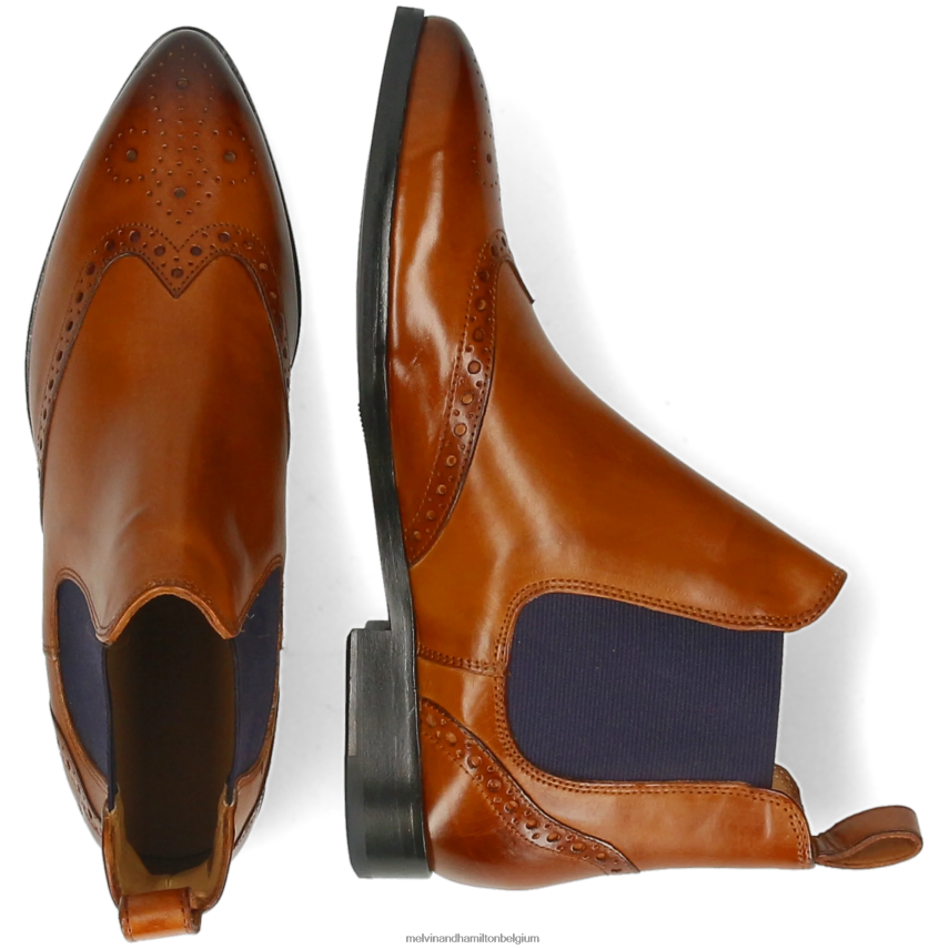 Melvin & Hamilton enkel laarzen bruin vrouwen Jessy 4 V488DN994