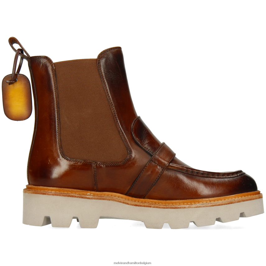 Melvin & Hamilton enkel laarzen bruin vrouwen Maria 2 V488DN940