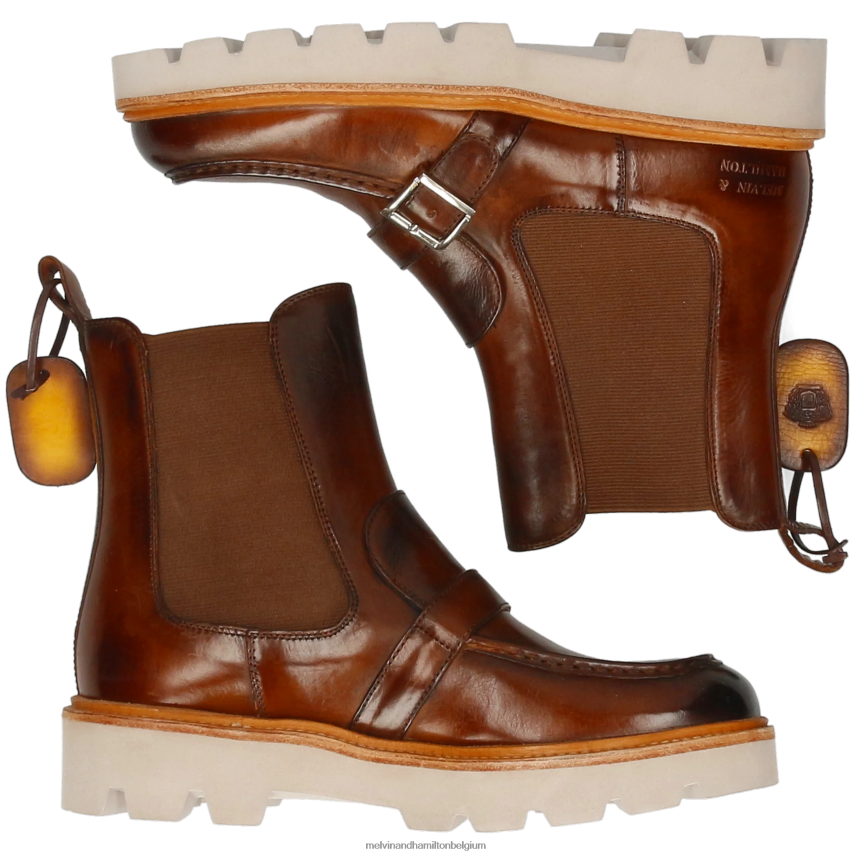 Melvin & Hamilton enkel laarzen bruin vrouwen Maria 2 V488DN940