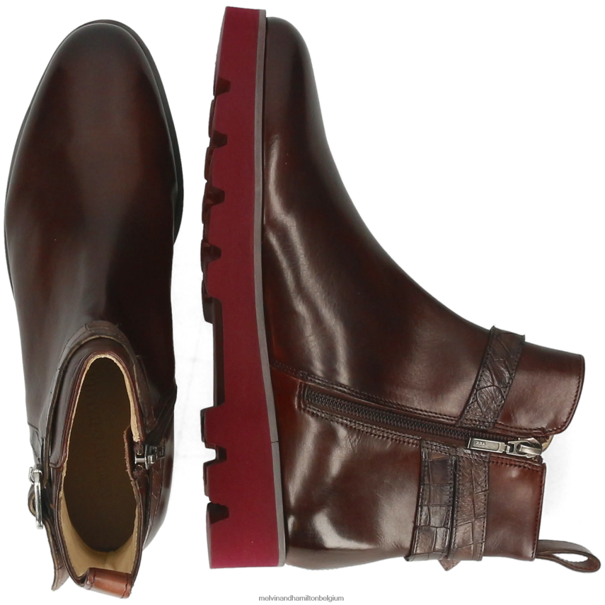 Melvin & Hamilton enkel laarzen bruin vrouwen Susan 116 V488DN913