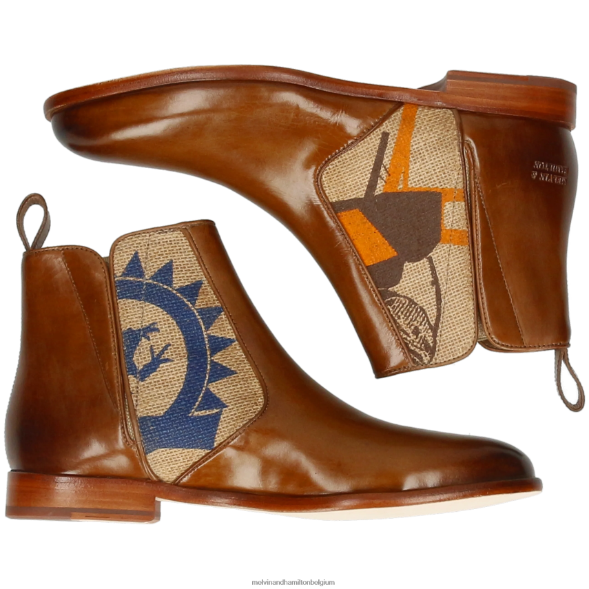 Melvin & Hamilton enkel laarzen bruin vrouwen Susan 34 V488DN851
