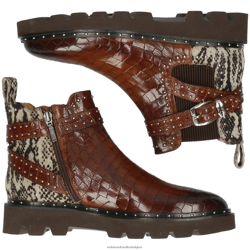 Melvin & Hamilton enkel laarzen bruin vrouwen Susan 68 V488DN820