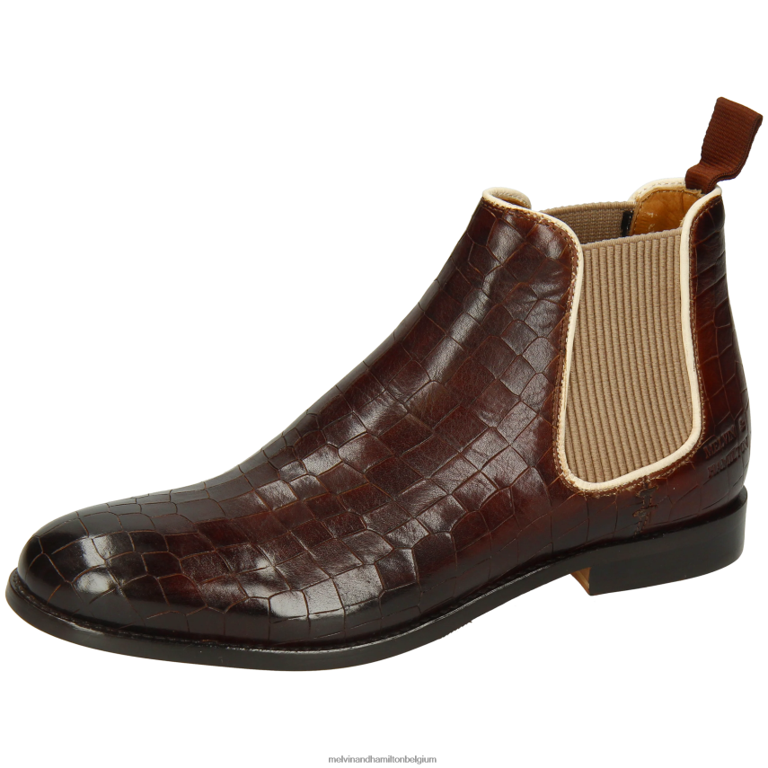 Melvin & Hamilton enkel laarzen bruin vrouwen amelia 4 V488DN931