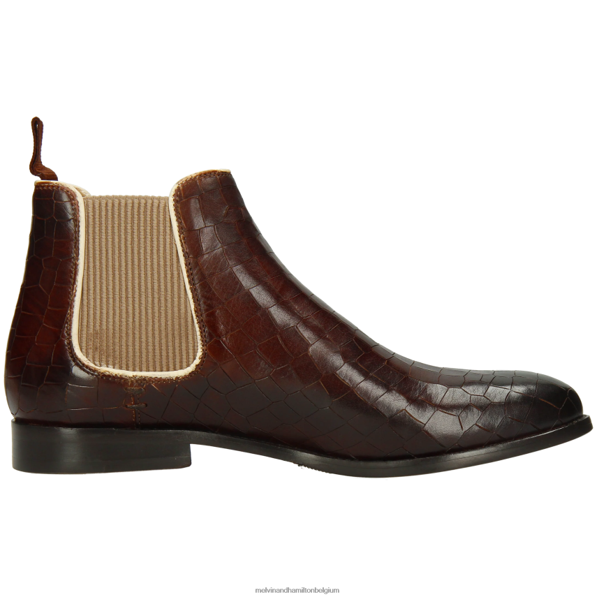 Melvin & Hamilton enkel laarzen bruin vrouwen amelia 4 V488DN931