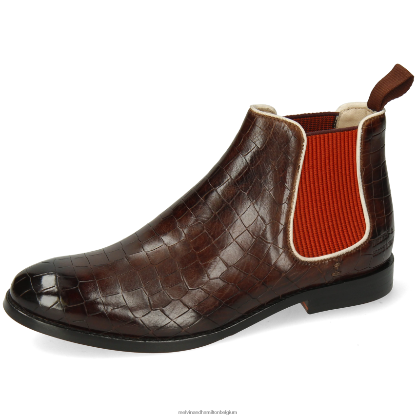 Melvin & Hamilton enkel laarzen bruin vrouwen amelia 4 V488DN933