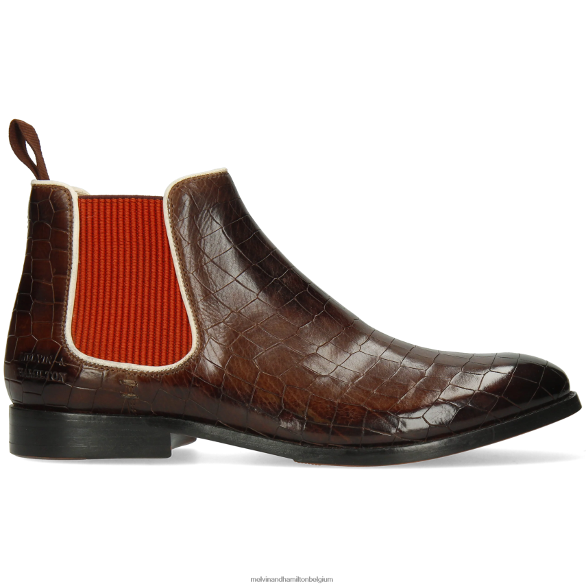 Melvin & Hamilton enkel laarzen bruin vrouwen amelia 4 V488DN933