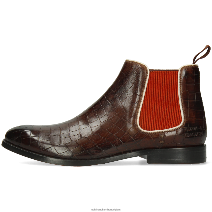 Melvin & Hamilton enkel laarzen bruin vrouwen amelia 4 V488DN933