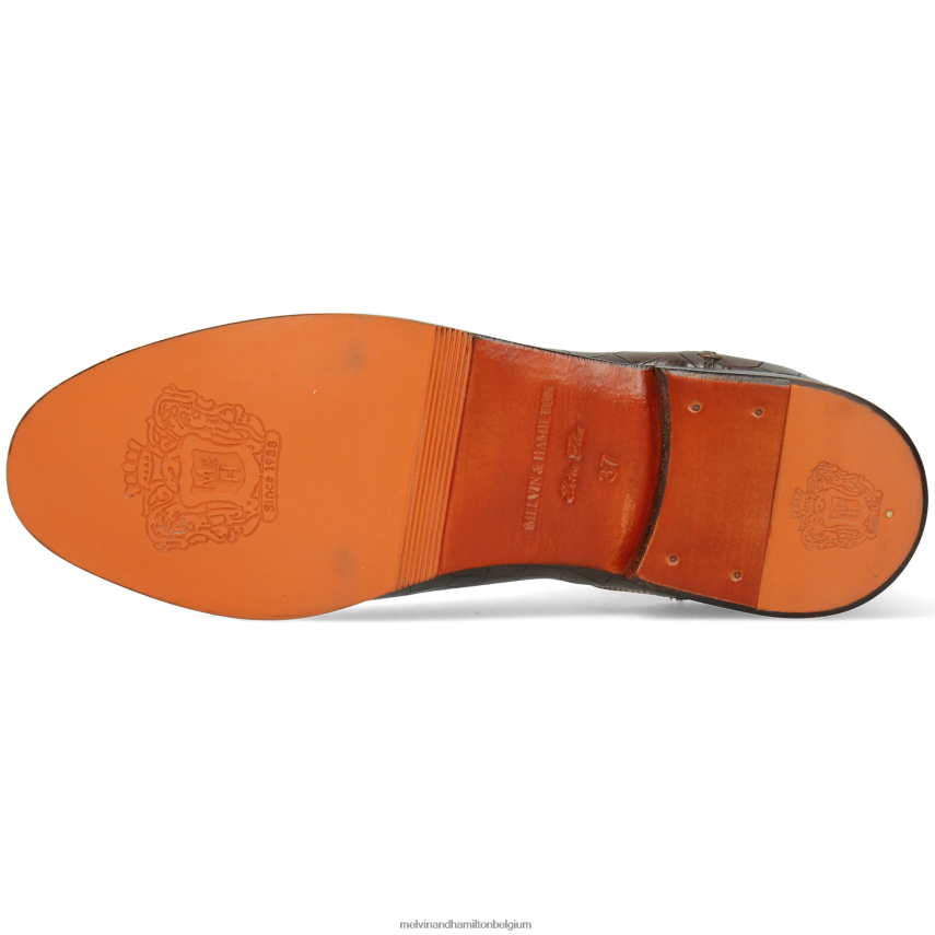 Melvin & Hamilton enkel laarzen bruin vrouwen amelia 4 V488DN933