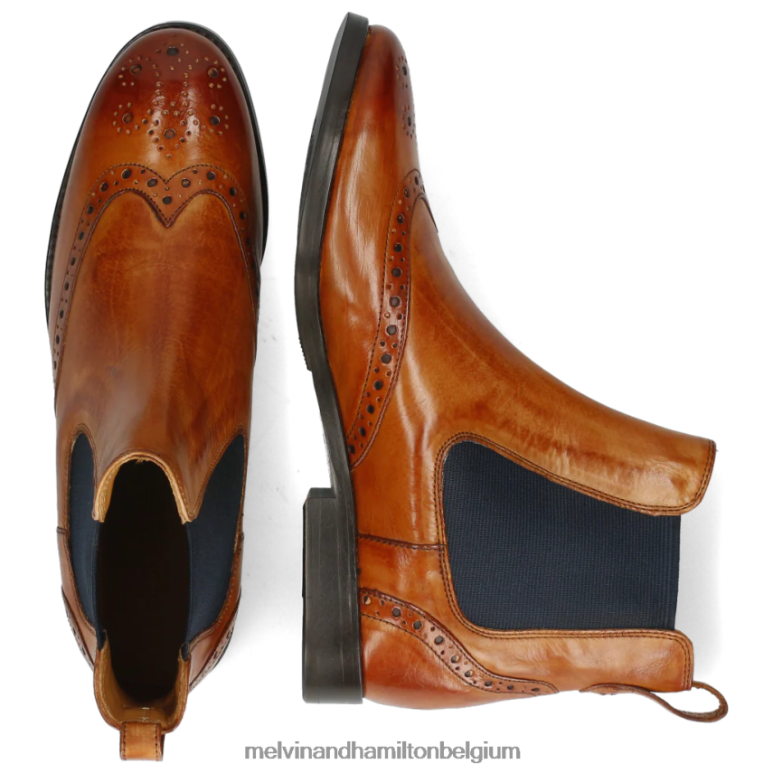 Melvin & Hamilton enkel laarzen bruin vrouwen amelia 5 V488DN880