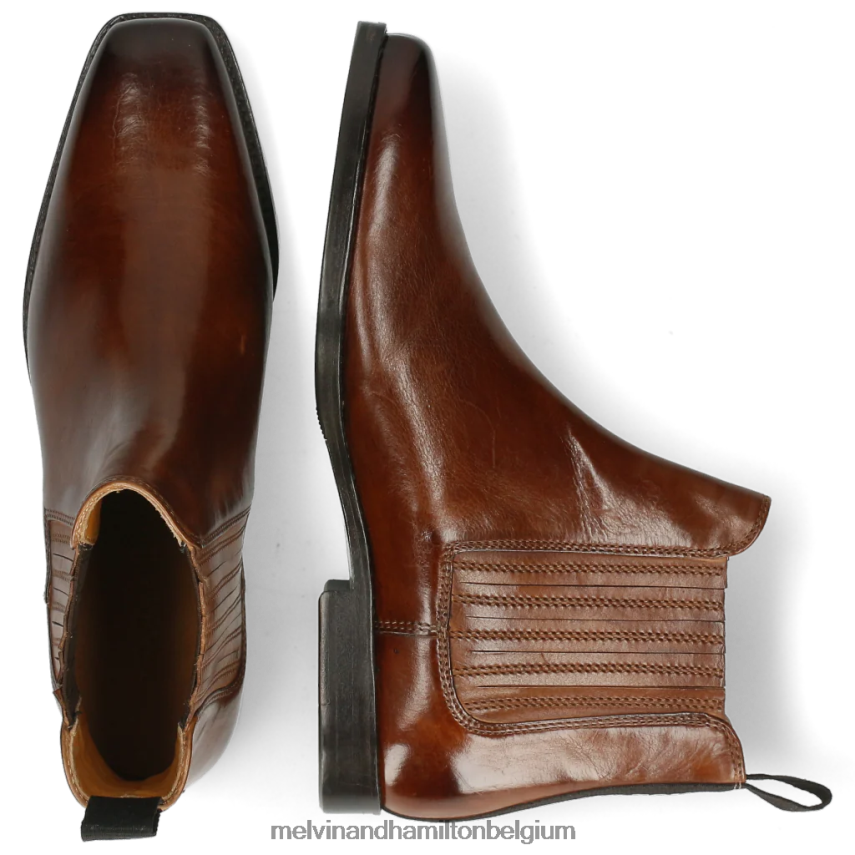 Melvin & Hamilton enkel laarzen bruin vrouwen bella 1 V488DN1014