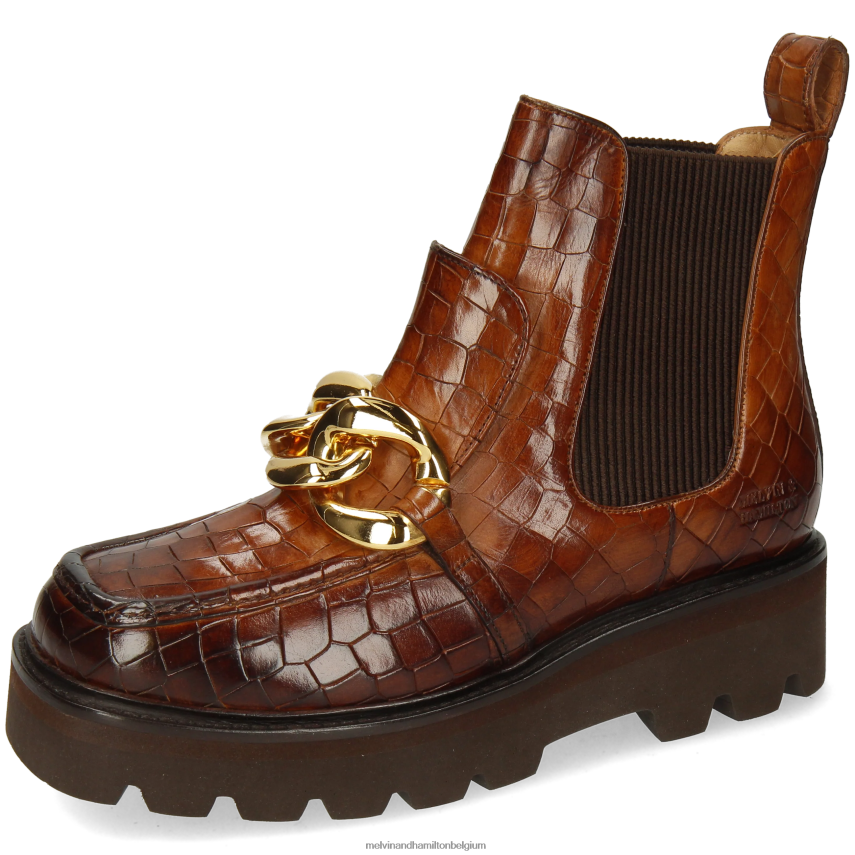 Melvin & Hamilton enkel laarzen bruin vrouwen cassie 1 V488DN965