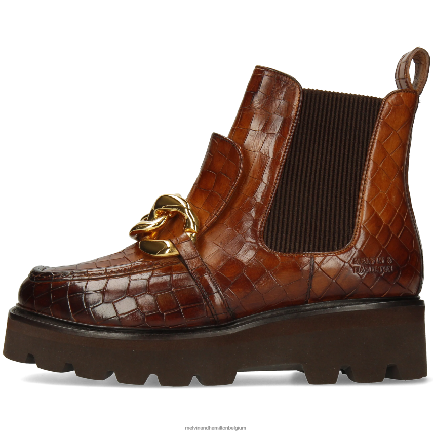 Melvin & Hamilton enkel laarzen bruin vrouwen cassie 1 V488DN965