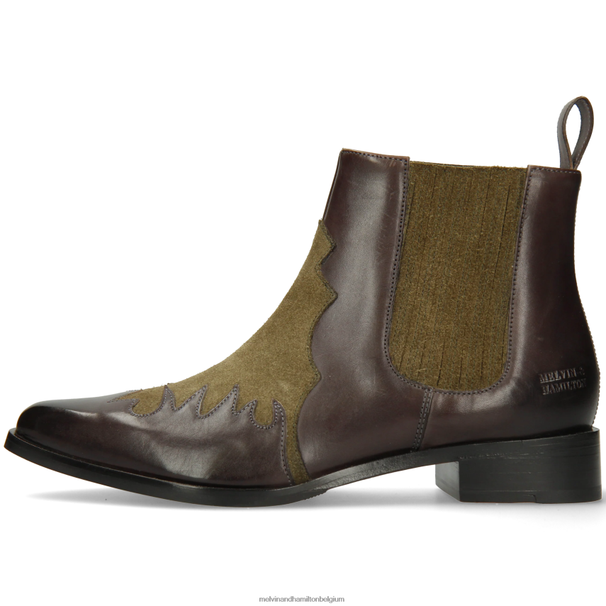 Melvin & Hamilton enkel laarzen bruin vrouwen marlijn 46 V488DN929