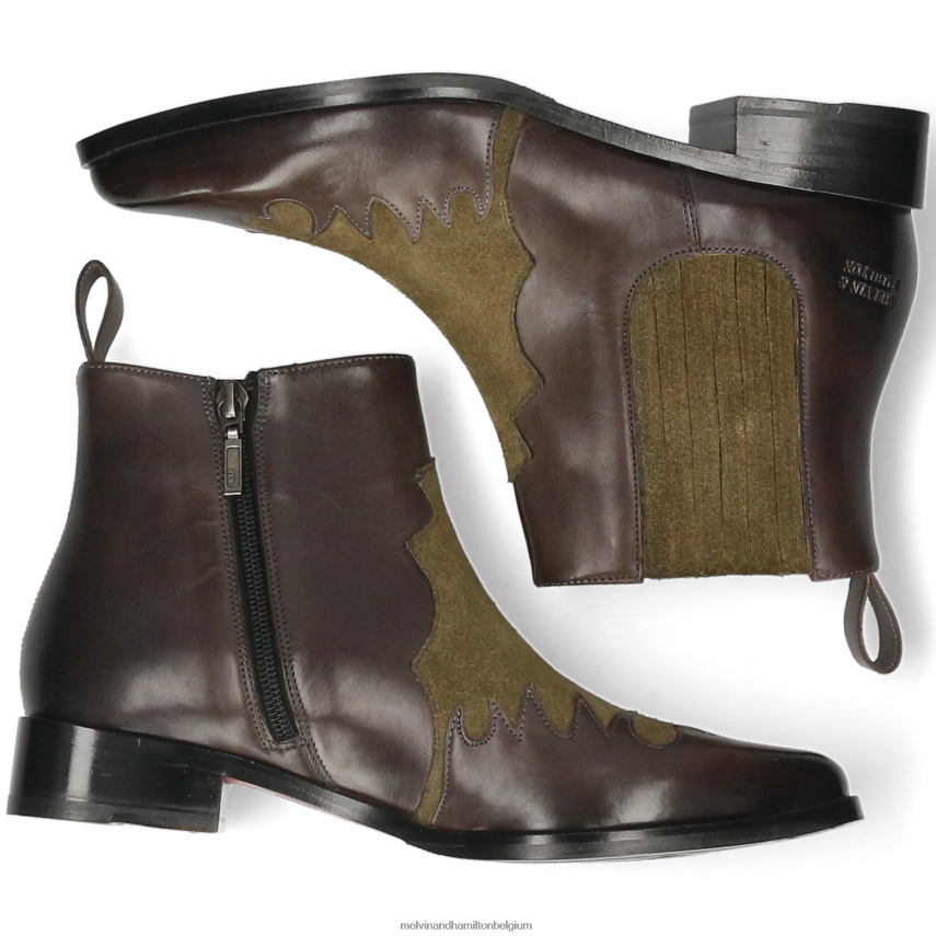 Melvin & Hamilton enkel laarzen bruin vrouwen marlijn 46 V488DN929