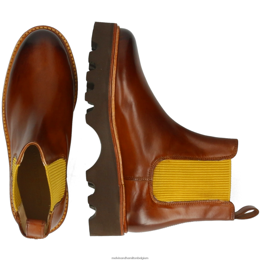 Melvin & Hamilton enkel laarzen bruin vrouwen megan 3 V488DN844