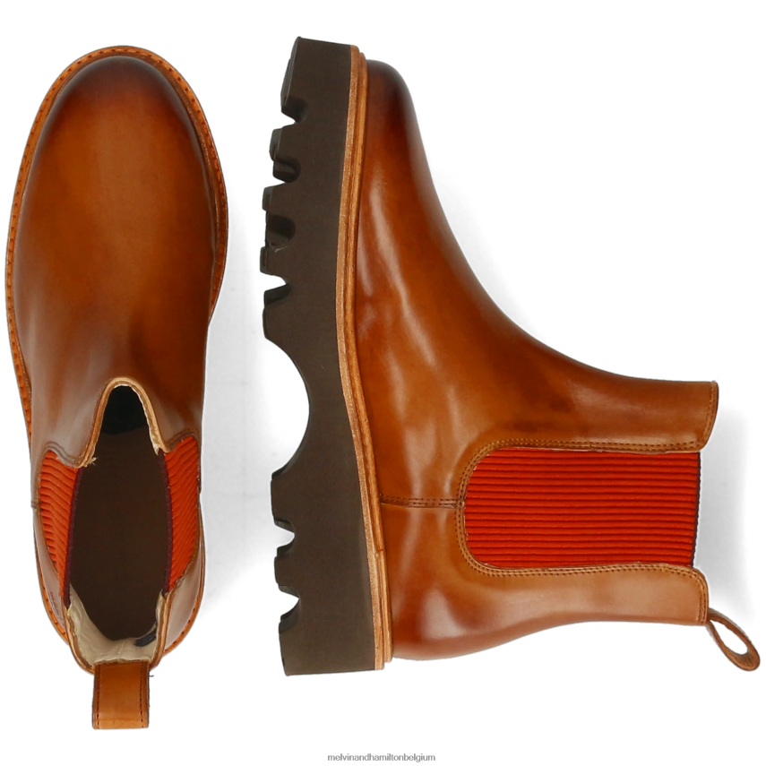 Melvin & Hamilton enkel laarzen bruin vrouwen megan 3 V488DN932