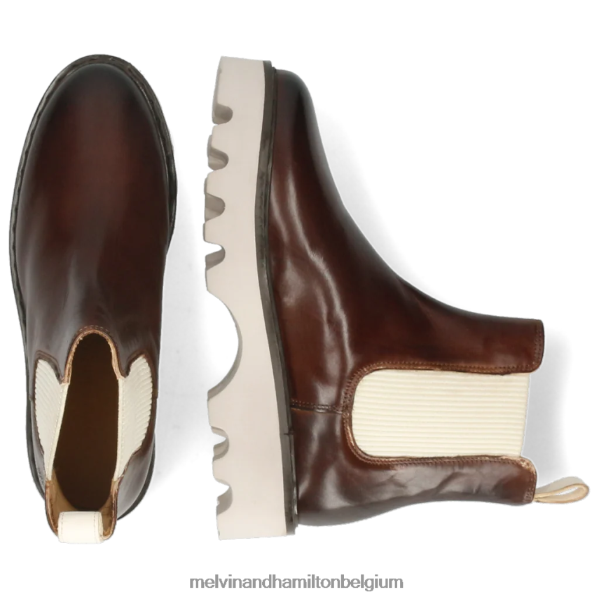 Melvin & Hamilton enkel laarzen bruin vrouwen megan 3r V488DN1065