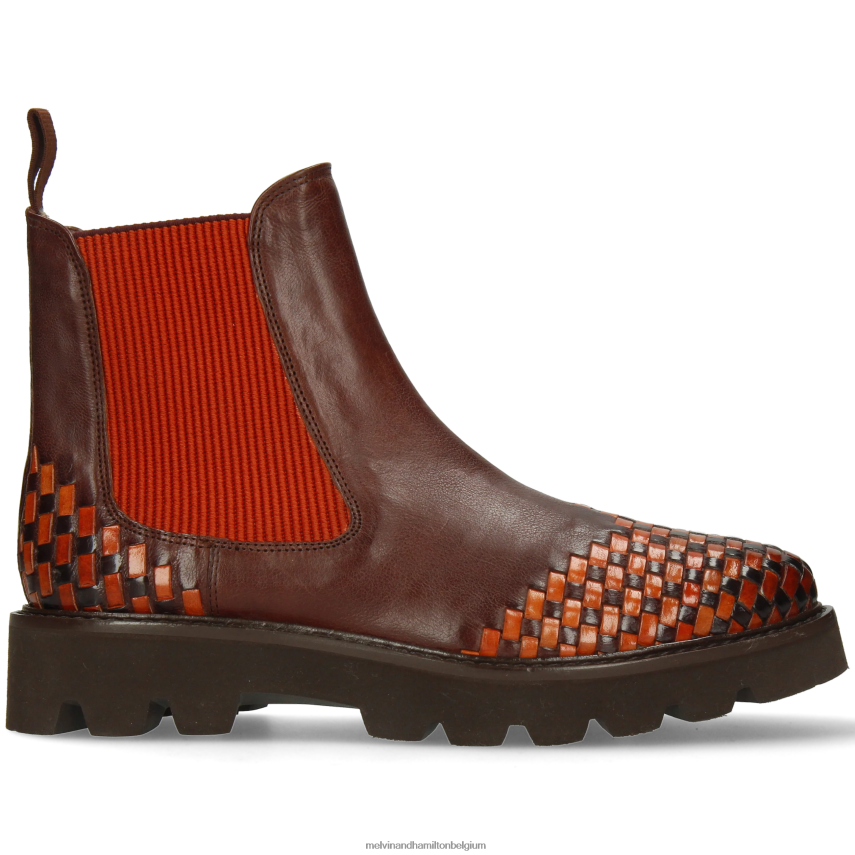 Melvin & Hamilton enkel laarzen bruin vrouwen mol 10 V488DN889