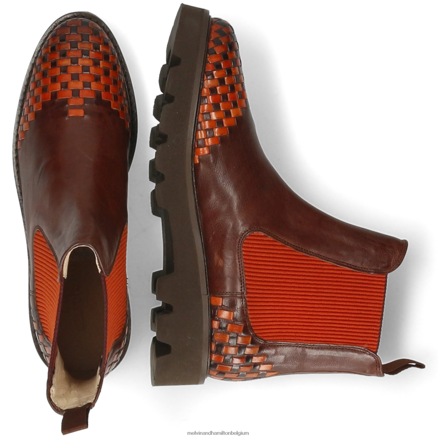 Melvin & Hamilton enkel laarzen bruin vrouwen mol 10 V488DN889