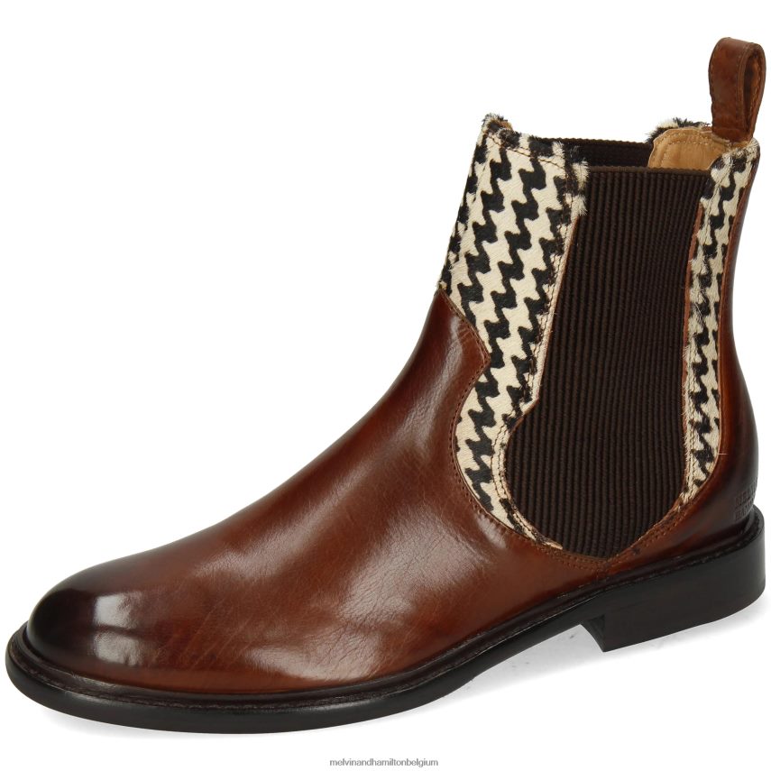 Melvin & Hamilton enkel laarzen bruin vrouwen sally 113 V488DN1062