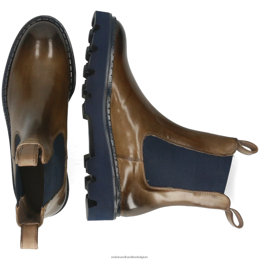 Melvin & Hamilton enkel laarzen bruin vrouwen sally 186 V488DN815