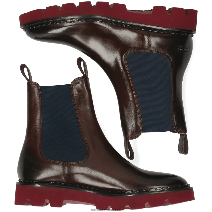 Melvin & Hamilton enkel laarzen bruin vrouwen sally 186 V488DN860