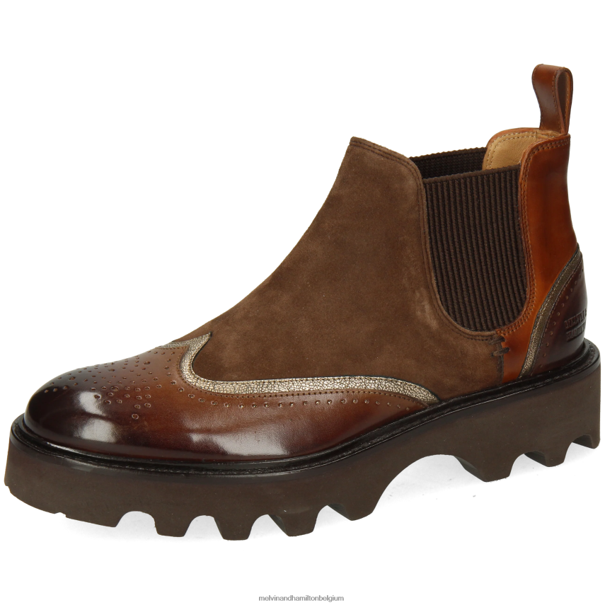 Melvin & Hamilton enkel laarzen bruin vrouwen sally 19 V488DN822