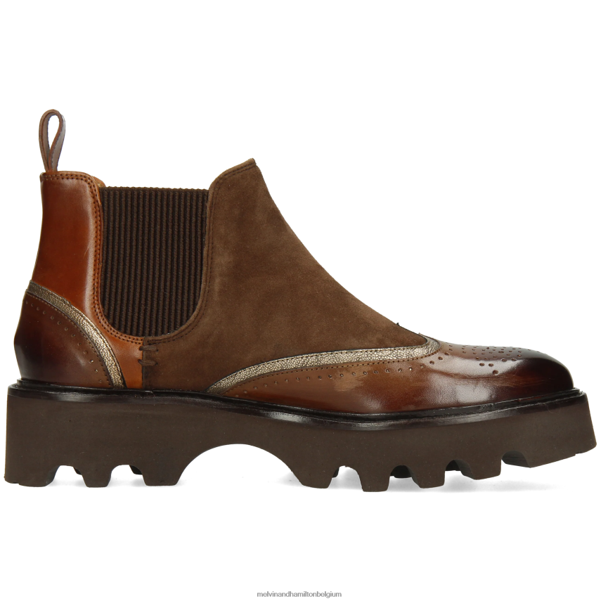 Melvin & Hamilton enkel laarzen bruin vrouwen sally 19 V488DN822