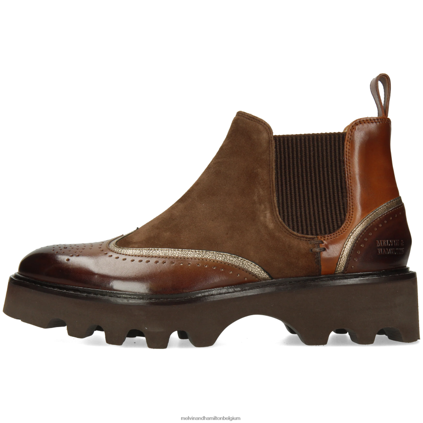 Melvin & Hamilton enkel laarzen bruin vrouwen sally 19 V488DN822