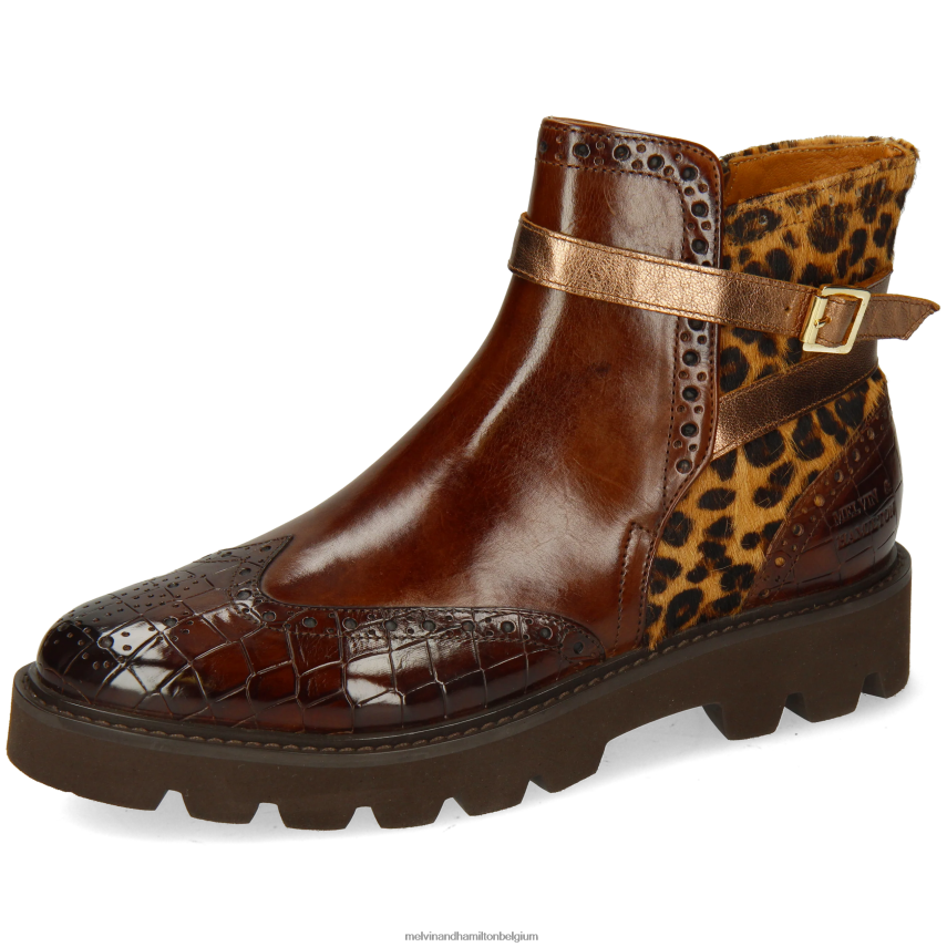 Melvin & Hamilton enkel laarzen bruin vrouwen selina 25 V488DN894