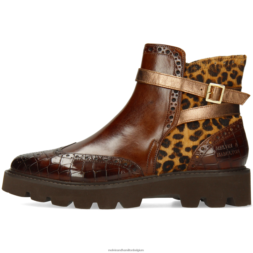 Melvin & Hamilton enkel laarzen bruin vrouwen selina 25 V488DN894