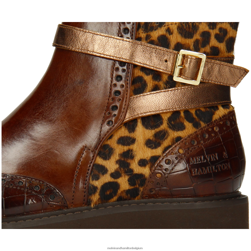 Melvin & Hamilton enkel laarzen bruin vrouwen selina 25 V488DN894