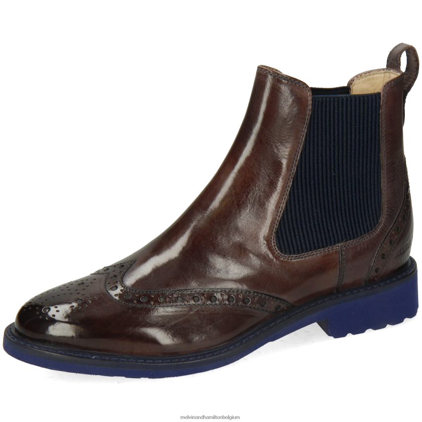 Melvin & Hamilton enkel laarzen bruin vrouwen selina 29 V488DN1009