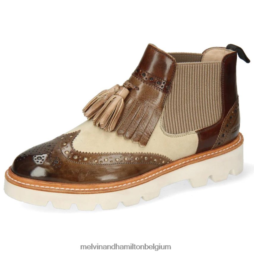 Melvin & Hamilton enkel laarzen bruin vrouwen selina 5 V488DN1082