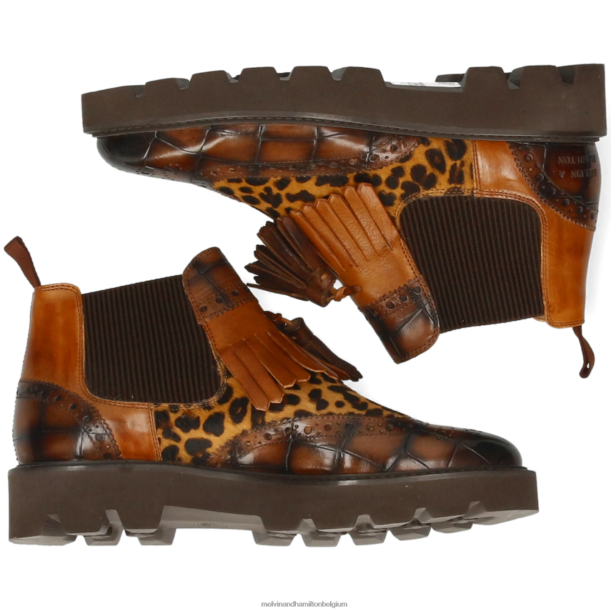 Melvin & Hamilton enkel laarzen bruin vrouwen selina 5 V488DN869