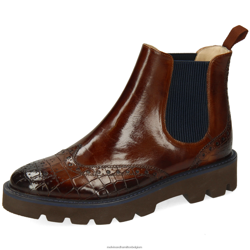 Melvin & Hamilton enkel laarzen bruin vrouwen selina 65 V488DN984