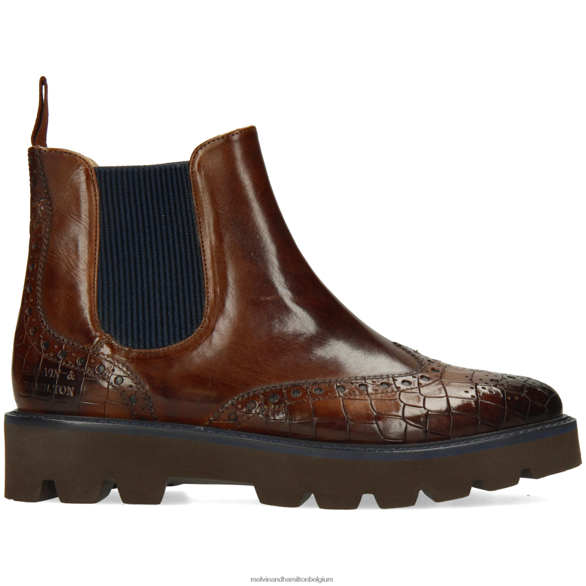 Melvin & Hamilton enkel laarzen bruin vrouwen selina 65 V488DN984