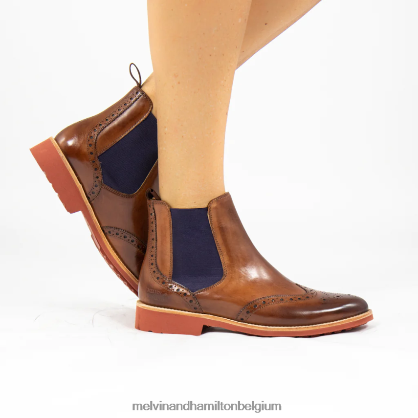 Melvin & Hamilton enkel laarzen bruin vrouwen selina 6 V488DN1001