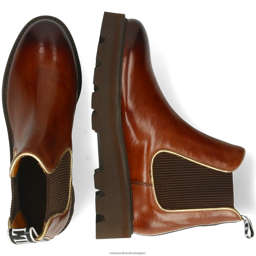 Melvin & Hamilton enkel laarzen bruin vrouwen sybill 6 V488DN830