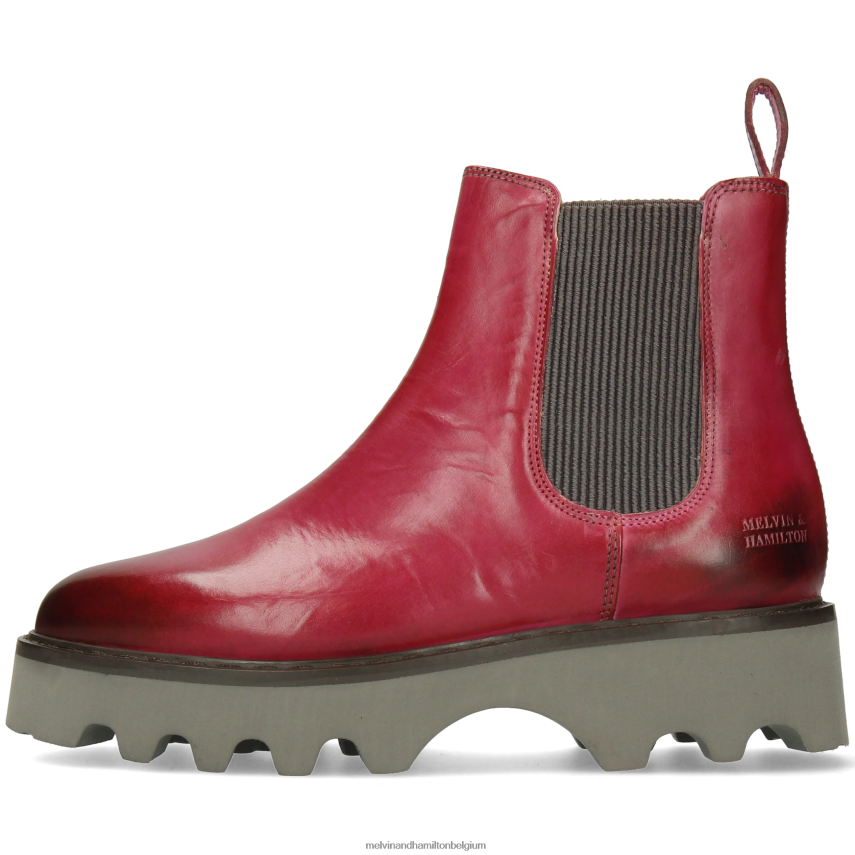 Melvin & Hamilton enkel laarzen fuchsia vrouwen megan 3r V488DN1094