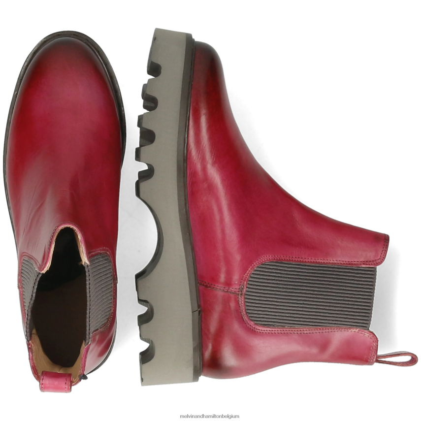 Melvin & Hamilton enkel laarzen fuchsia vrouwen megan 3r V488DN1094