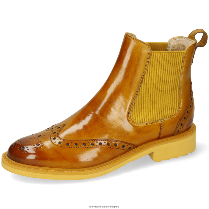 Melvin & Hamilton enkel laarzen geel vrouwen selina 29 V488DN899