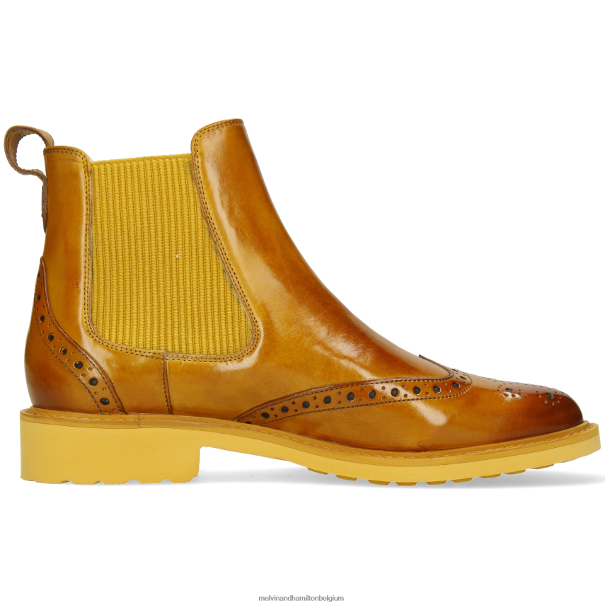 Melvin & Hamilton enkel laarzen geel vrouwen selina 29 V488DN899