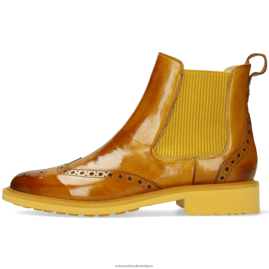 Melvin & Hamilton enkel laarzen geel vrouwen selina 29 V488DN899