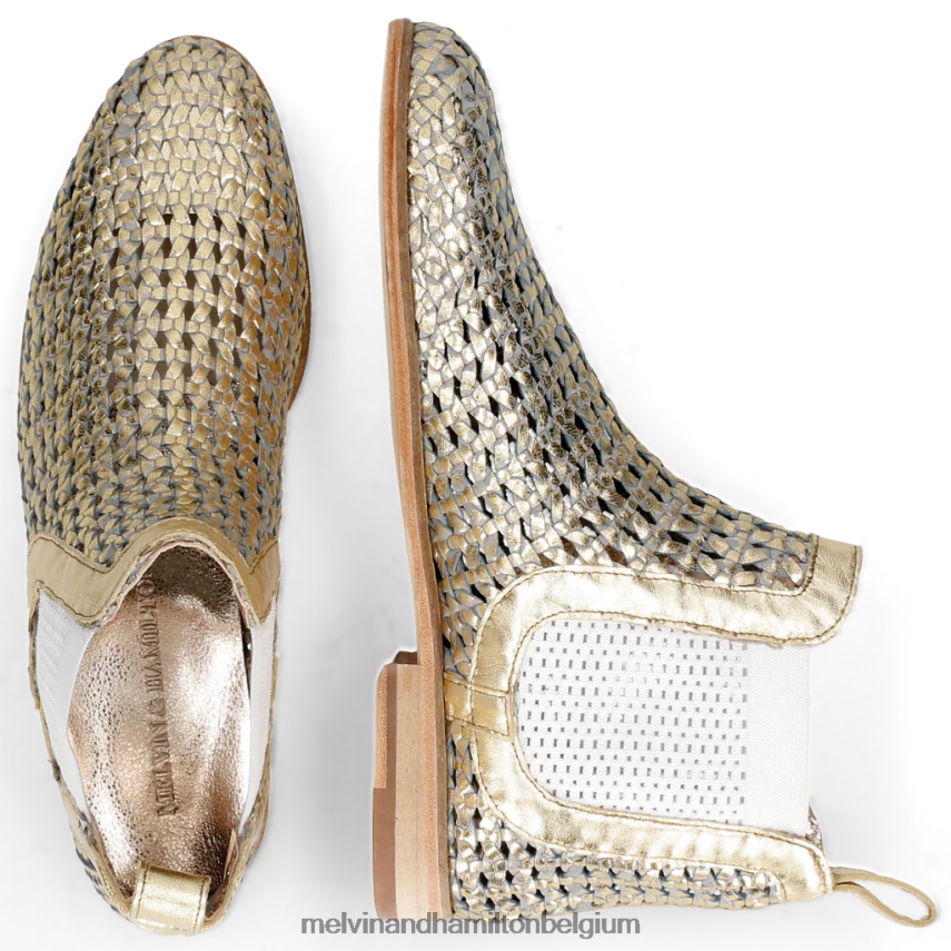 Melvin & Hamilton enkel laarzen goud vrouwen Susan 10 V488DN1142