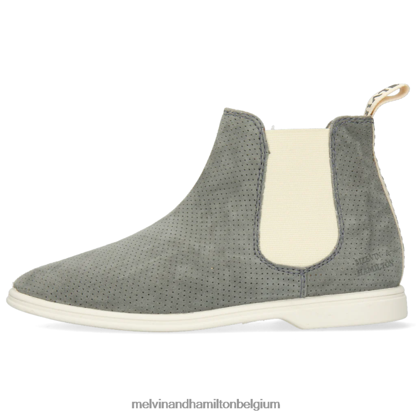 Melvin & Hamilton enkel laarzen grijs vrouwen Adley 2 V488DN1135