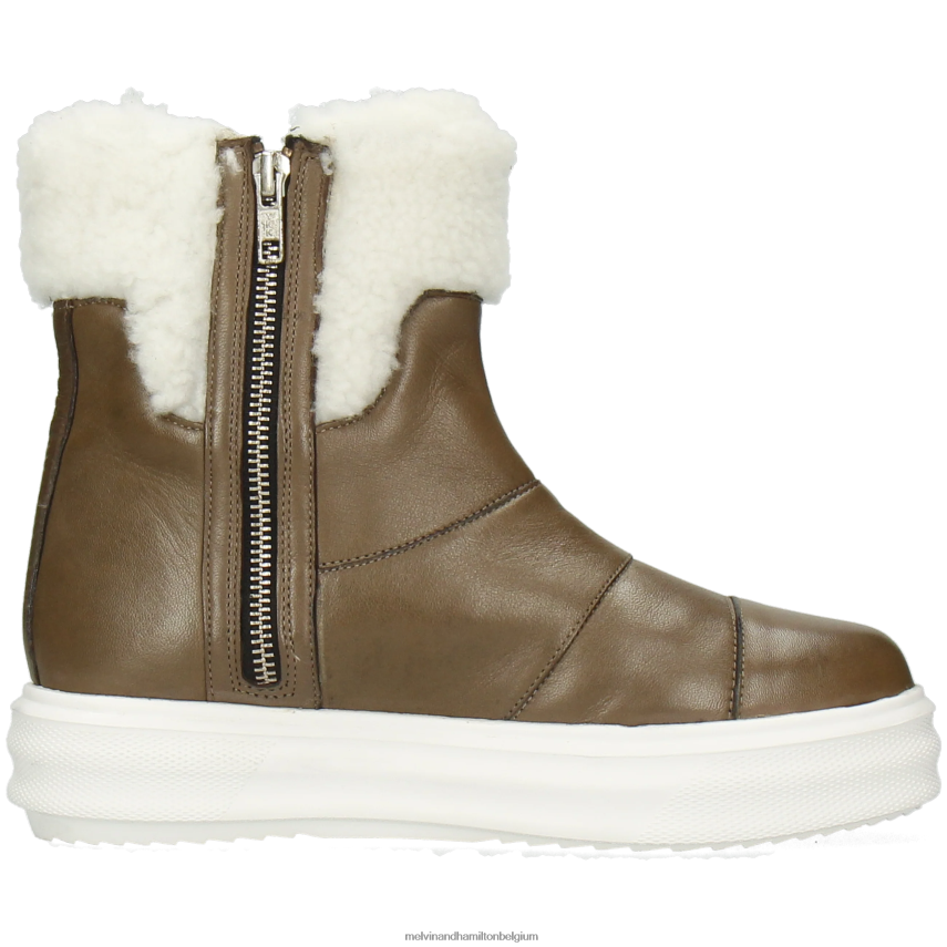 Melvin & Hamilton enkel laarzen grijs vrouwen Fay 10 V488DN1020