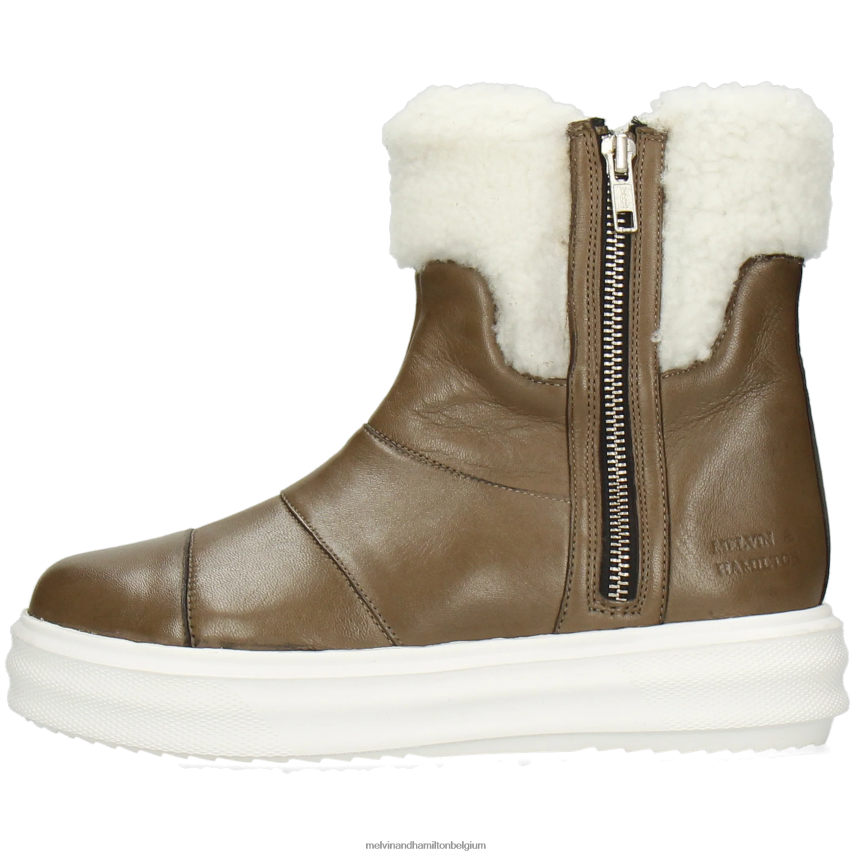 Melvin & Hamilton enkel laarzen grijs vrouwen Fay 10 V488DN1020