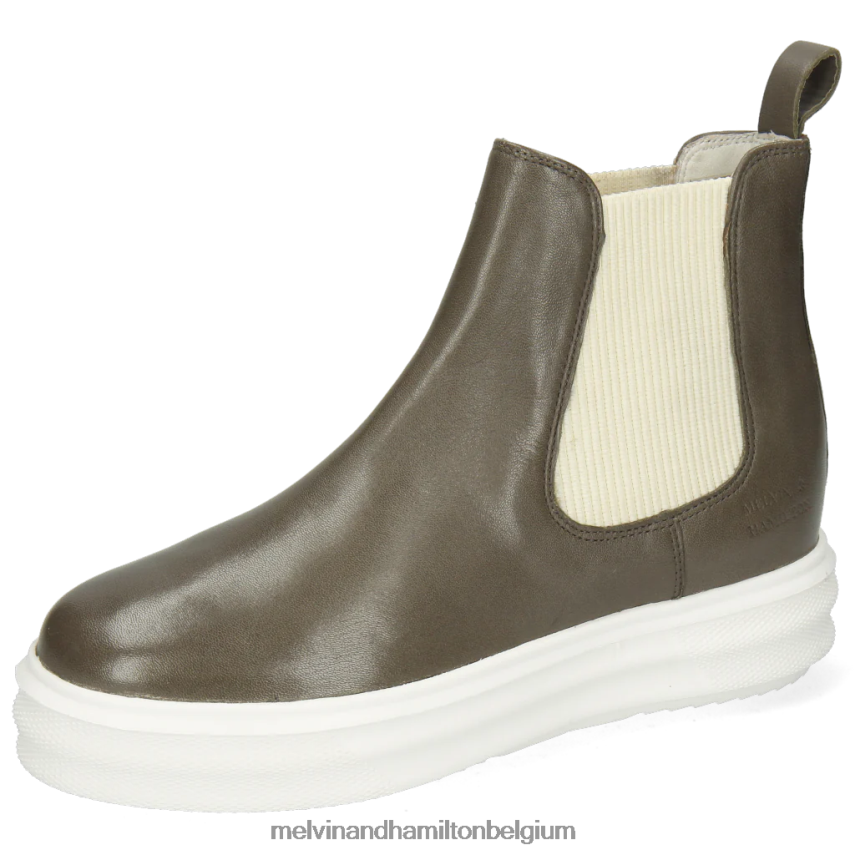 Melvin & Hamilton enkel laarzen grijs vrouwen Fay 1 V488DN1031